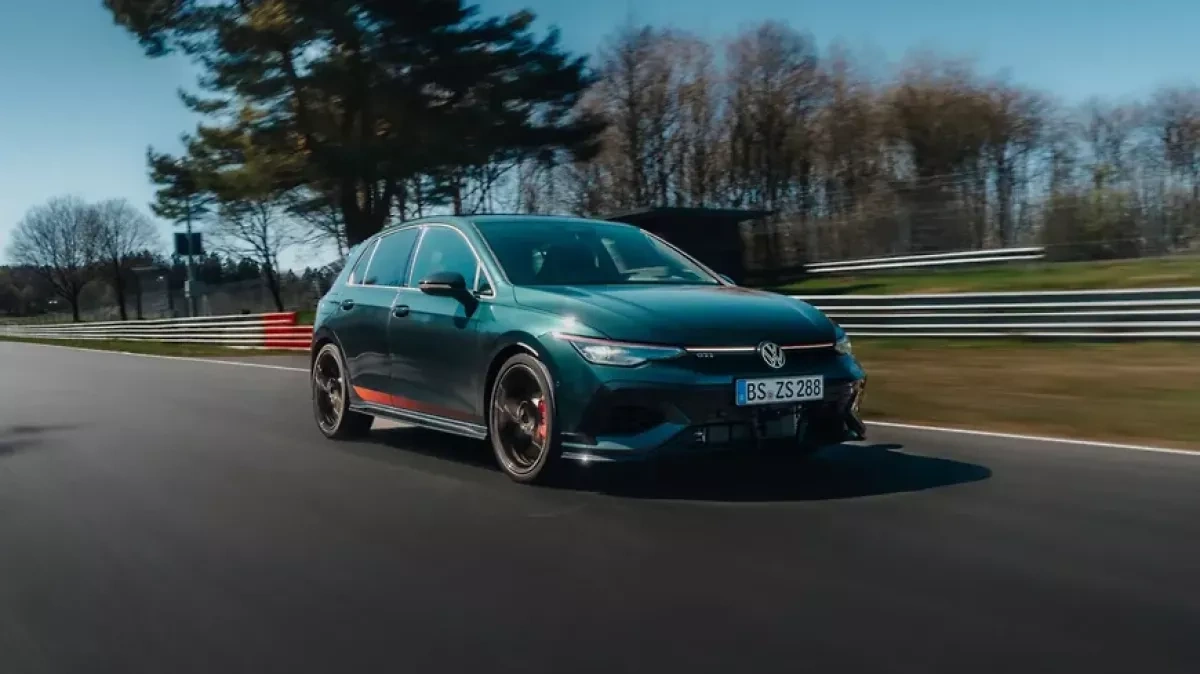 Volkswagen breaks lap record at Nürburgring track with special Golf edition