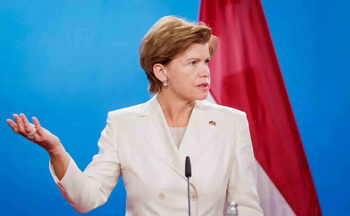 Latvian FM says Russia seeks to starve world as it attacks grain  infrastructure