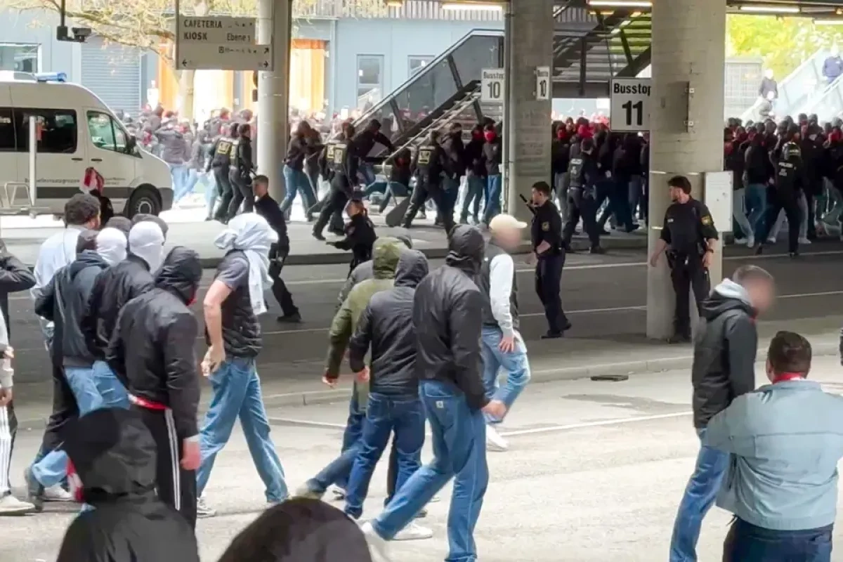 Mass riots in Munich: Hundreds of Bayern and Stuttgart fans detained