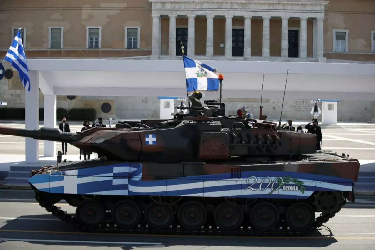 Greek tanks to embark on unprecedented journey to solidify Athens' NATO loyalty