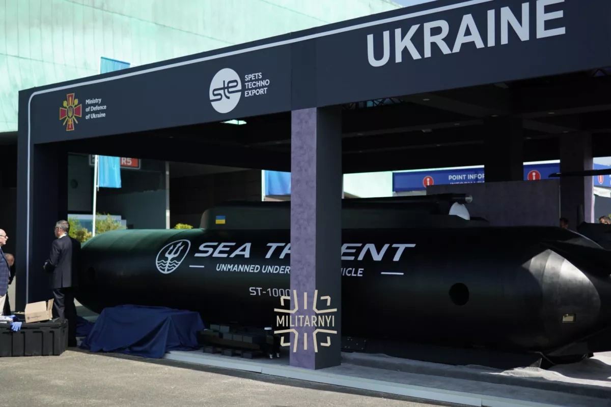 Ukraine unveils heavy underwater combat drone PHOTO