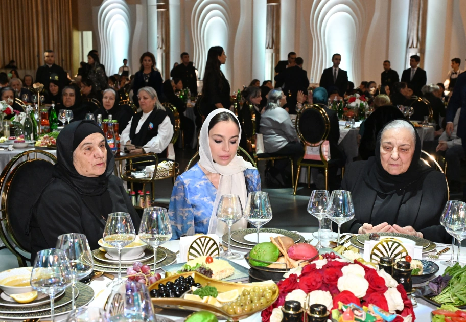 Leyla Aliyeva attends iftar dinner held with participation of martyrs’ mothers