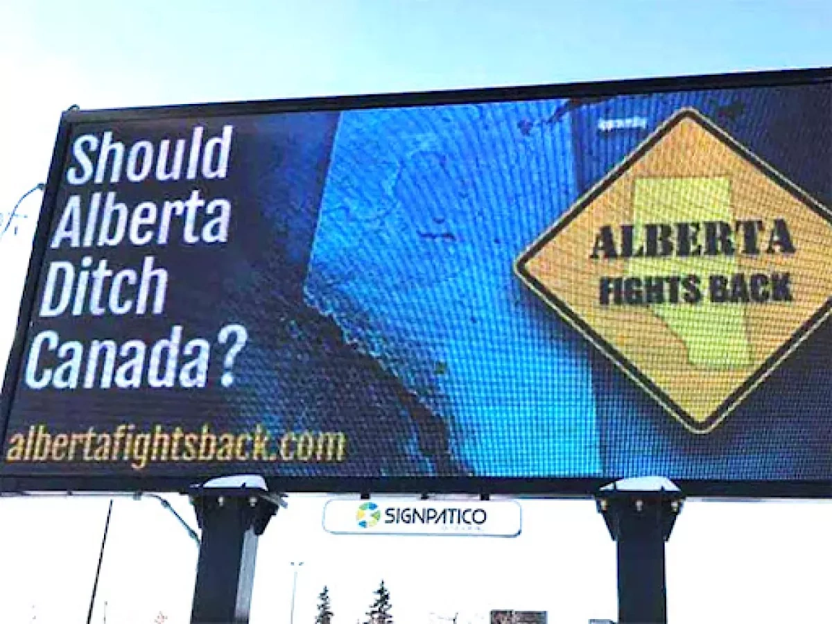 Secession campaign gathers momentum in Canada's oil-rich province