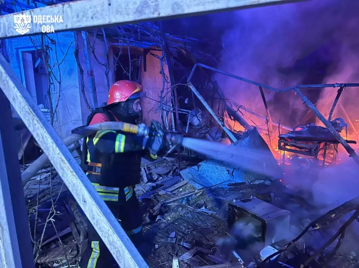 Drone strike damages homes, port infrastructure in Ukraine’s Odesa region PHOTO