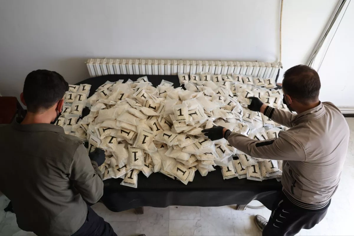 Syria intercepts major Captagon shipment at Lebanese border PHOTO