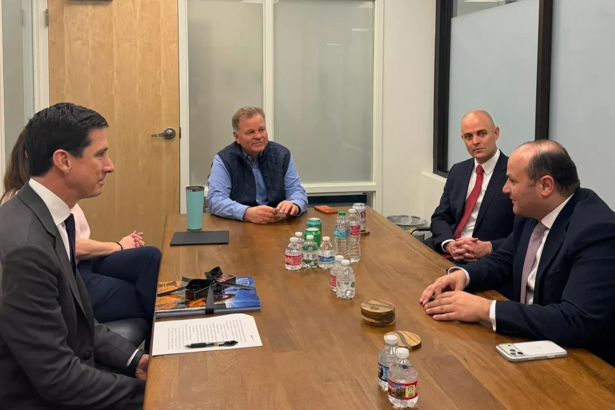 Armenian ambassador visits Utah’s World Trade Centre, DoTerra headquarters
