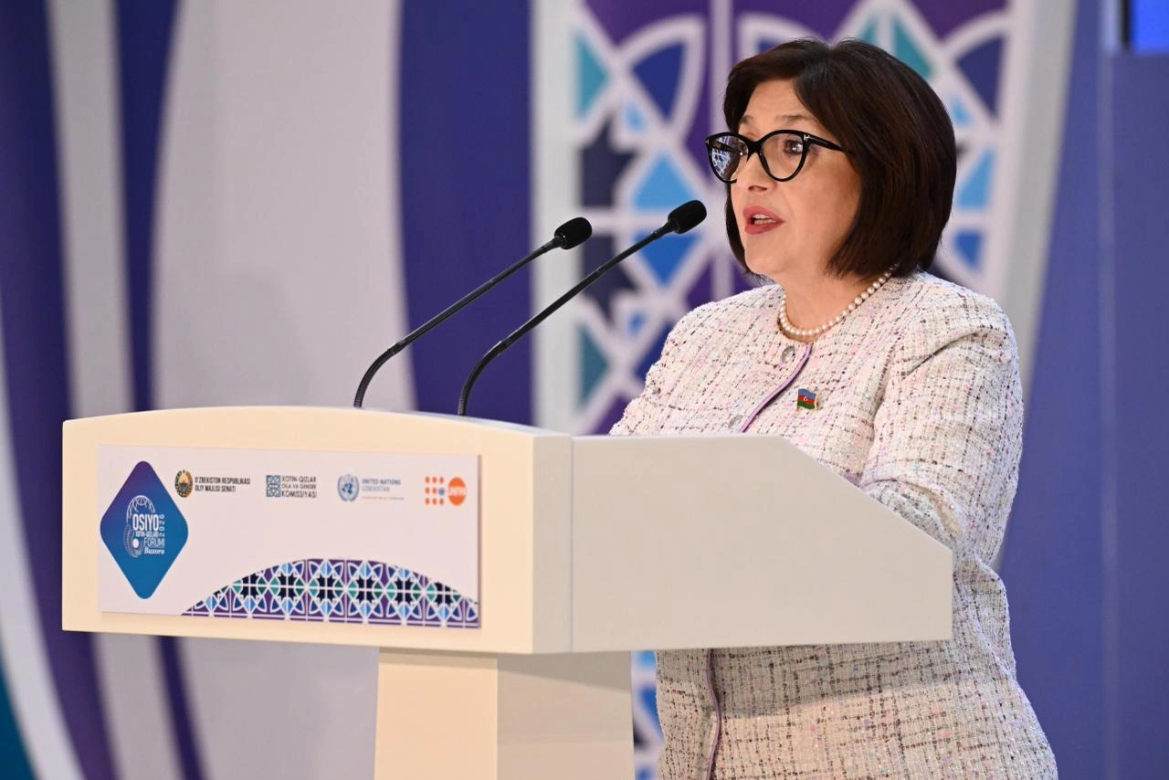 Azerbaijani speaker spotlights women's big input to rebuilding liberated areas (PHOTO)