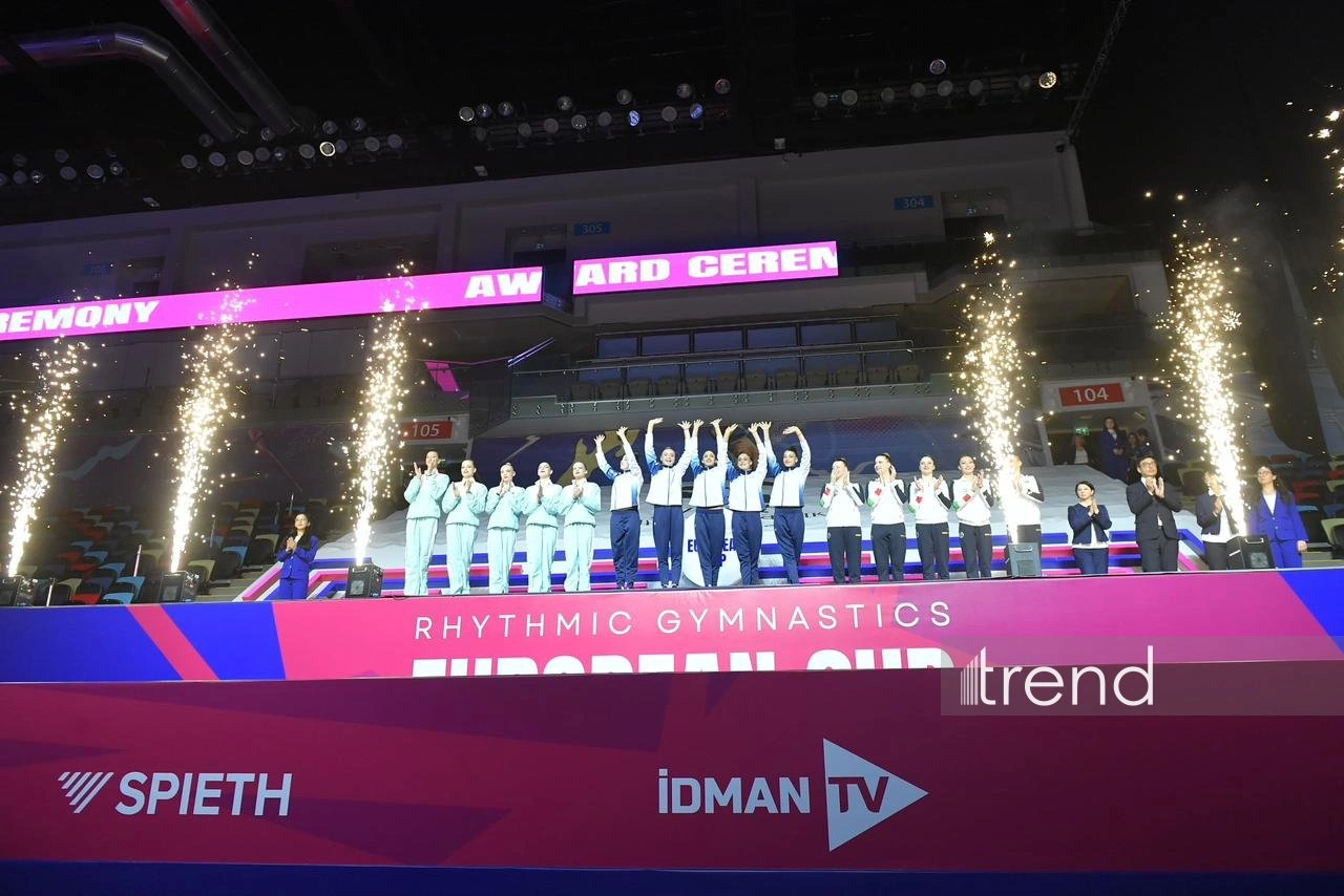 Third day of European Rhythmic Gymnastics Cup in Baku concludes (PHOTO)