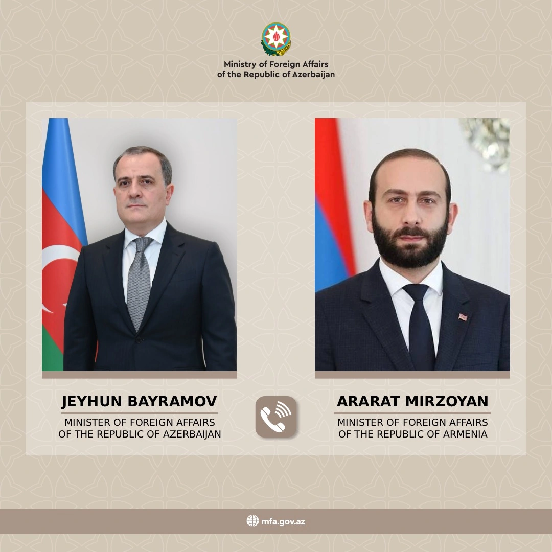 Azerbaijani, Armenian FMs discuss regional developments