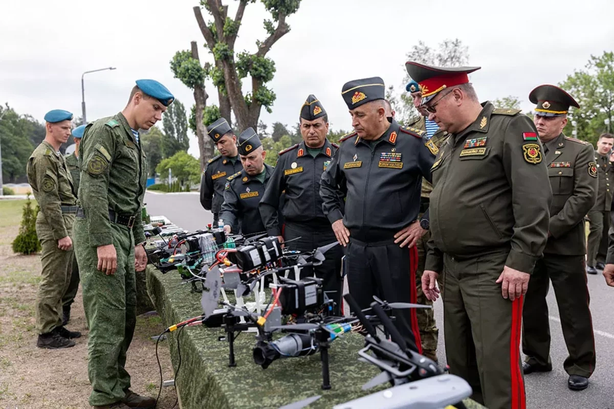 Azerbaijani army chief visits military infrastructure sites in Belarus PHOTO
