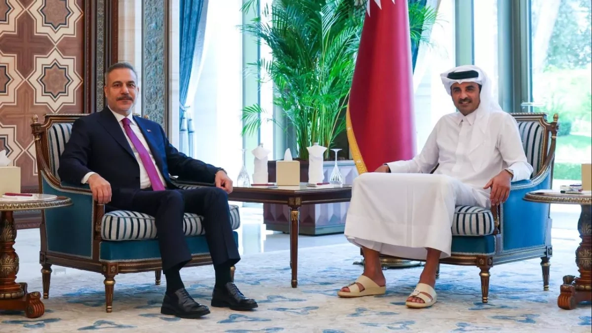 Turkish FM Fidan arrives in Doha for talks on Gulf security