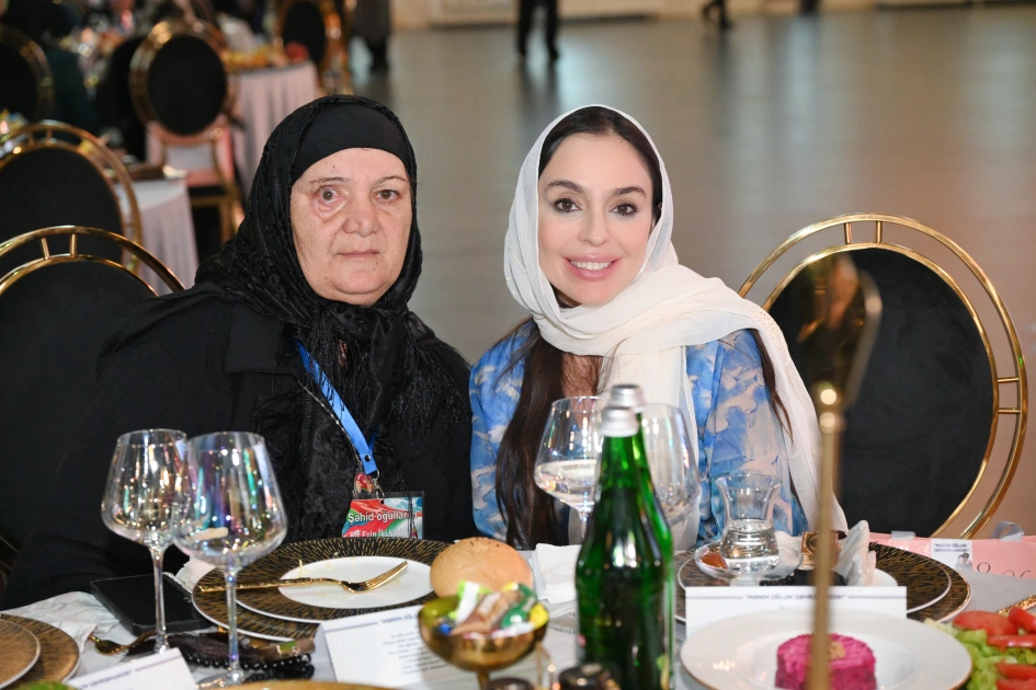 Leyla Aliyeva attends iftar dinner held with participation of martyrs’ mothers