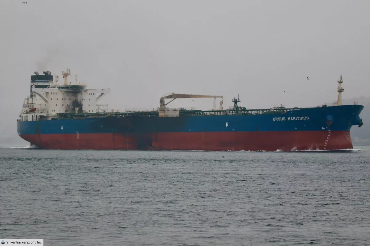 Tanker URSUS MARITIMUS with signs of damage spotted in Istanbul VIDEO / PHOTO