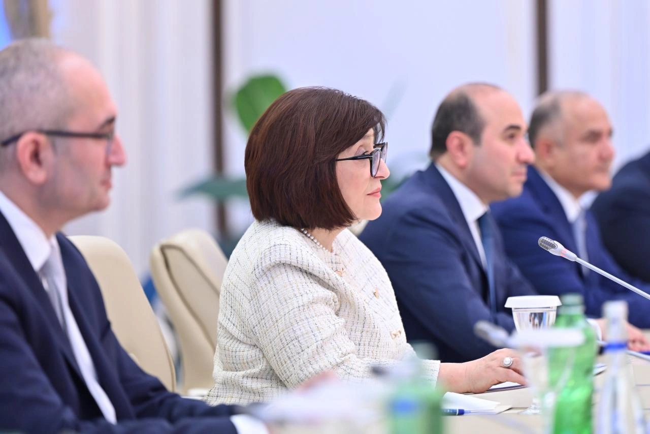 Azerbaijani Parliament Speaker meets with Latvian President (PHOTO)