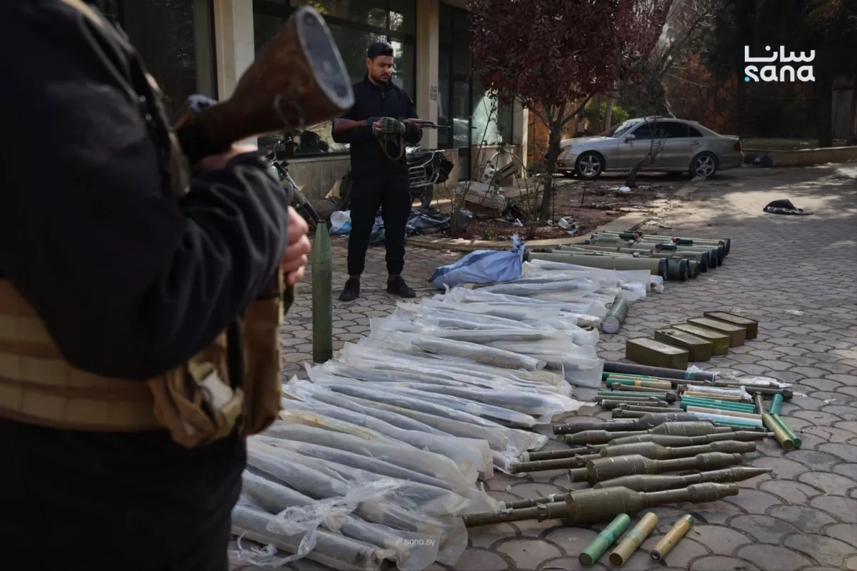 Syria thwarts major weapons smuggling attempt into Lebanon PHOTO