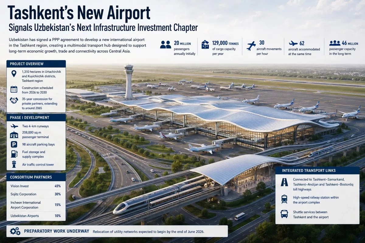 Uzbekistan bets on aviation boom with new airport, massive airline reforms