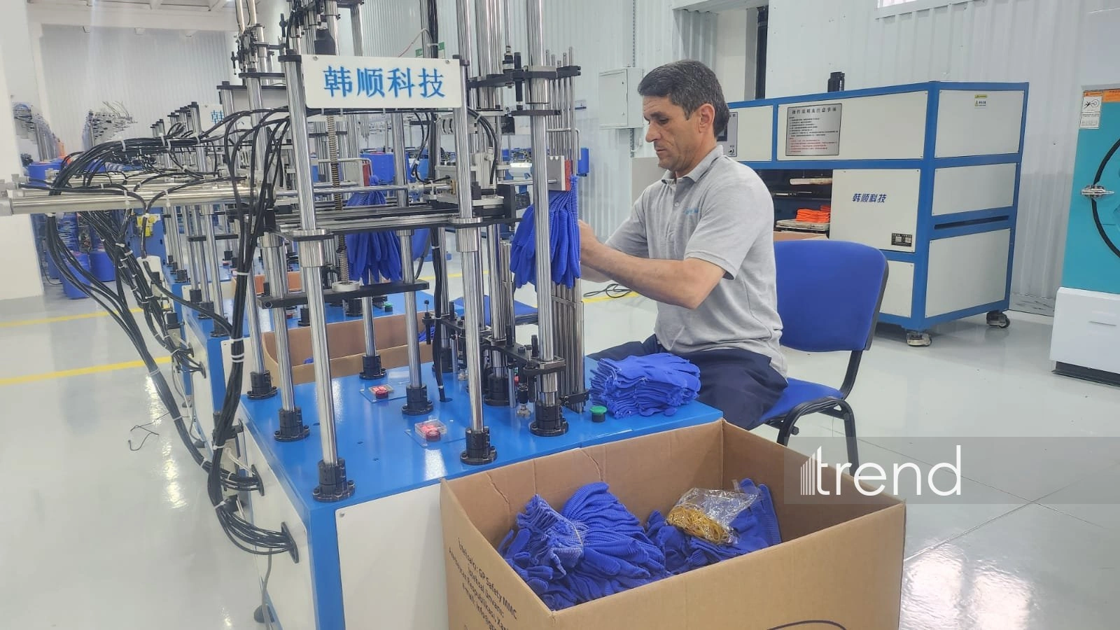 Work gloves manufacturing enterprise starts operations in Azerbaijan's Khankendi (PHOTO)