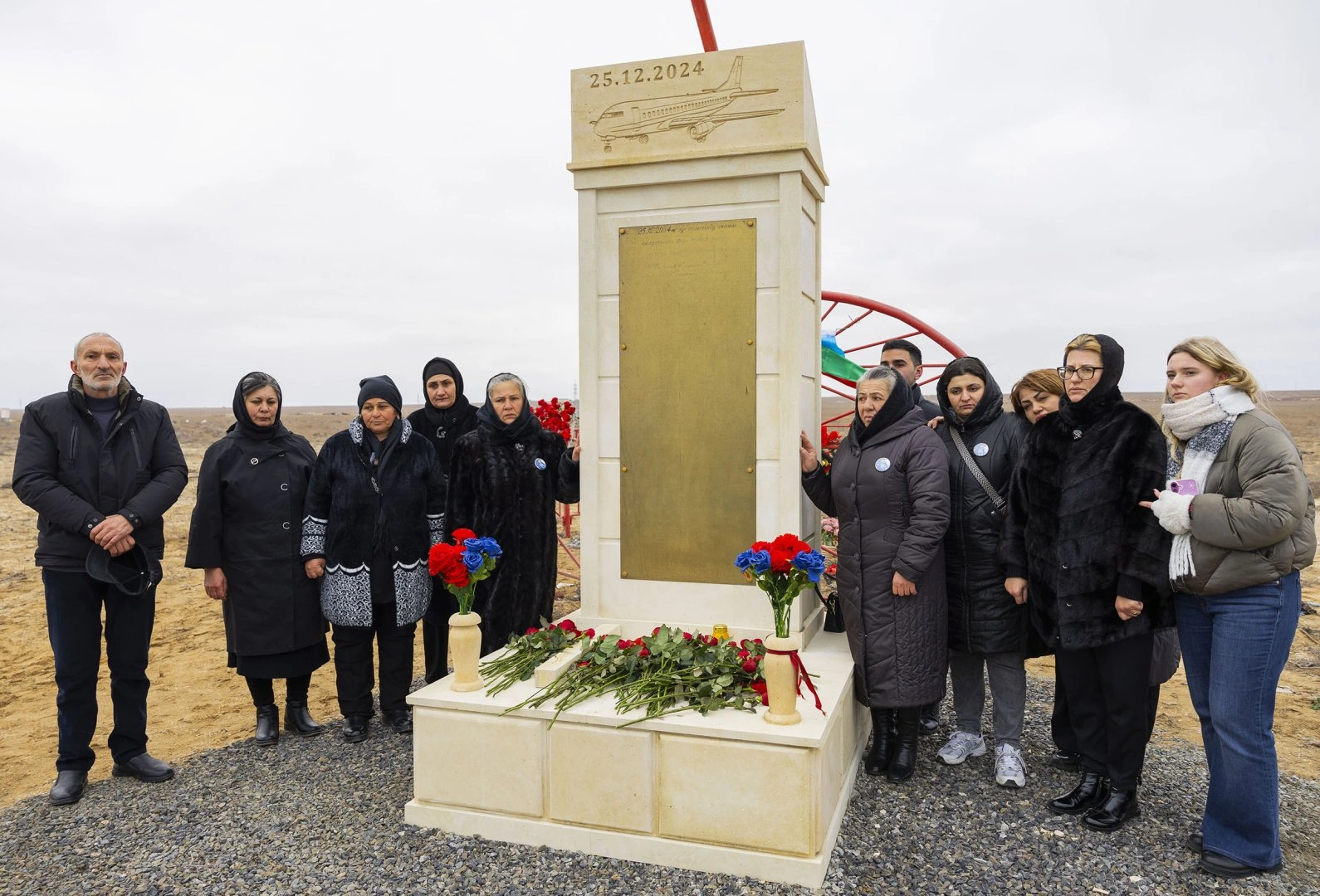 Heydar Aliyev International Airport holds memorial for AZAL plane crash victims (PHOTO)