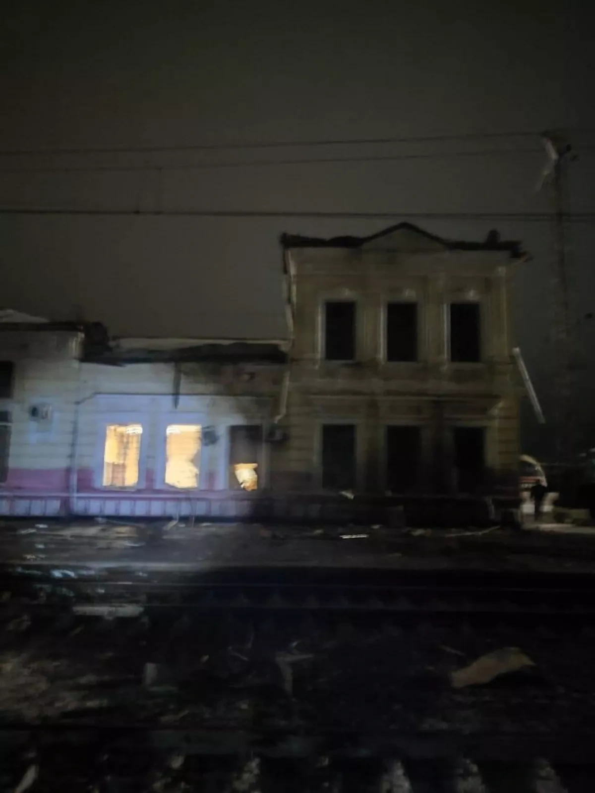 Rail traffic disrupted in Dnipropetrovsk region after Russian shelling PHOTO
