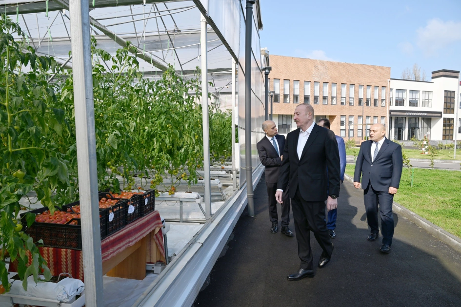 President Ilham Aliyev attends inauguration of Lankaran State Vocational Education Center (PHOTO)