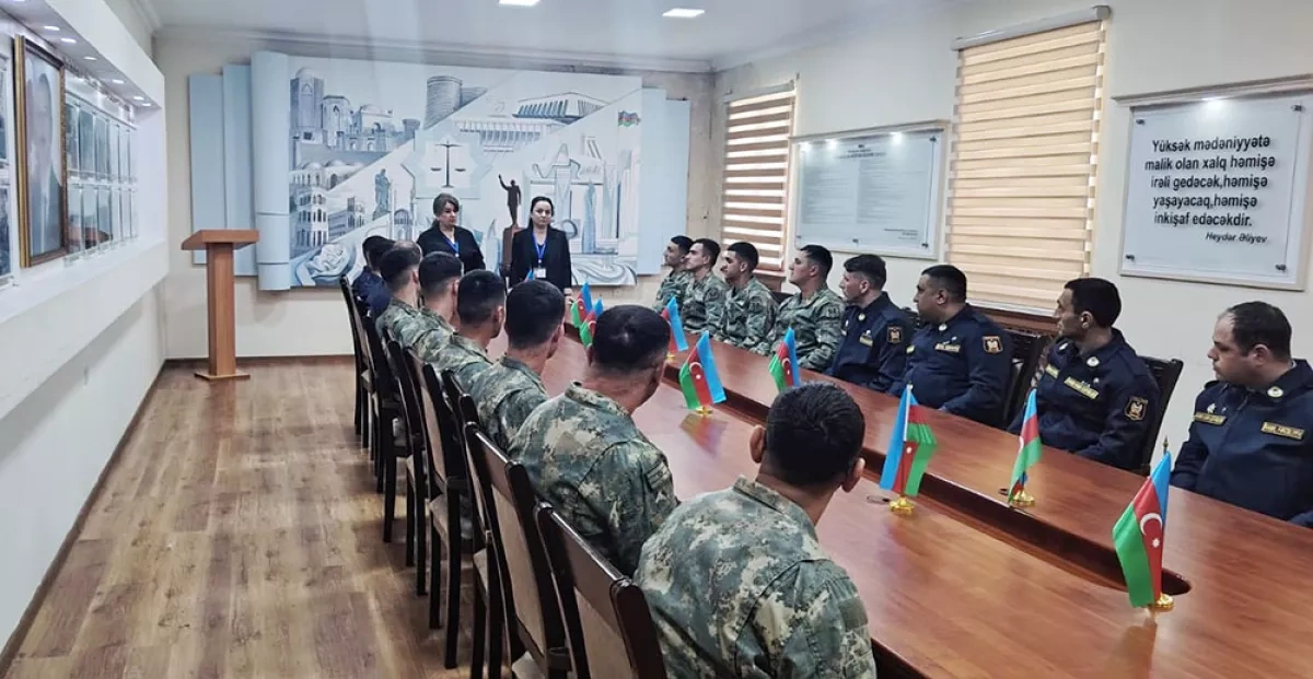 Army holds commemorative events to mark day of Genocide of Azerbaijanis Photo