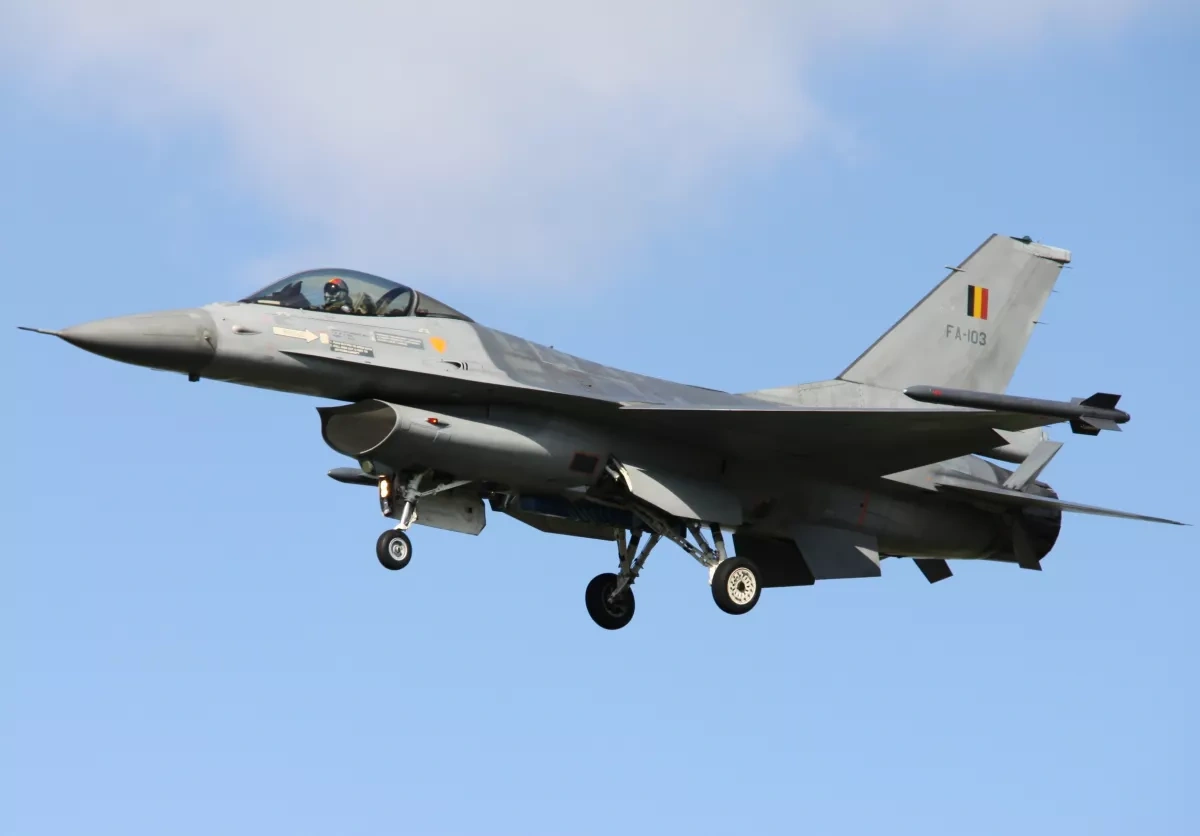 Belgian air force announces increased training flights along coast