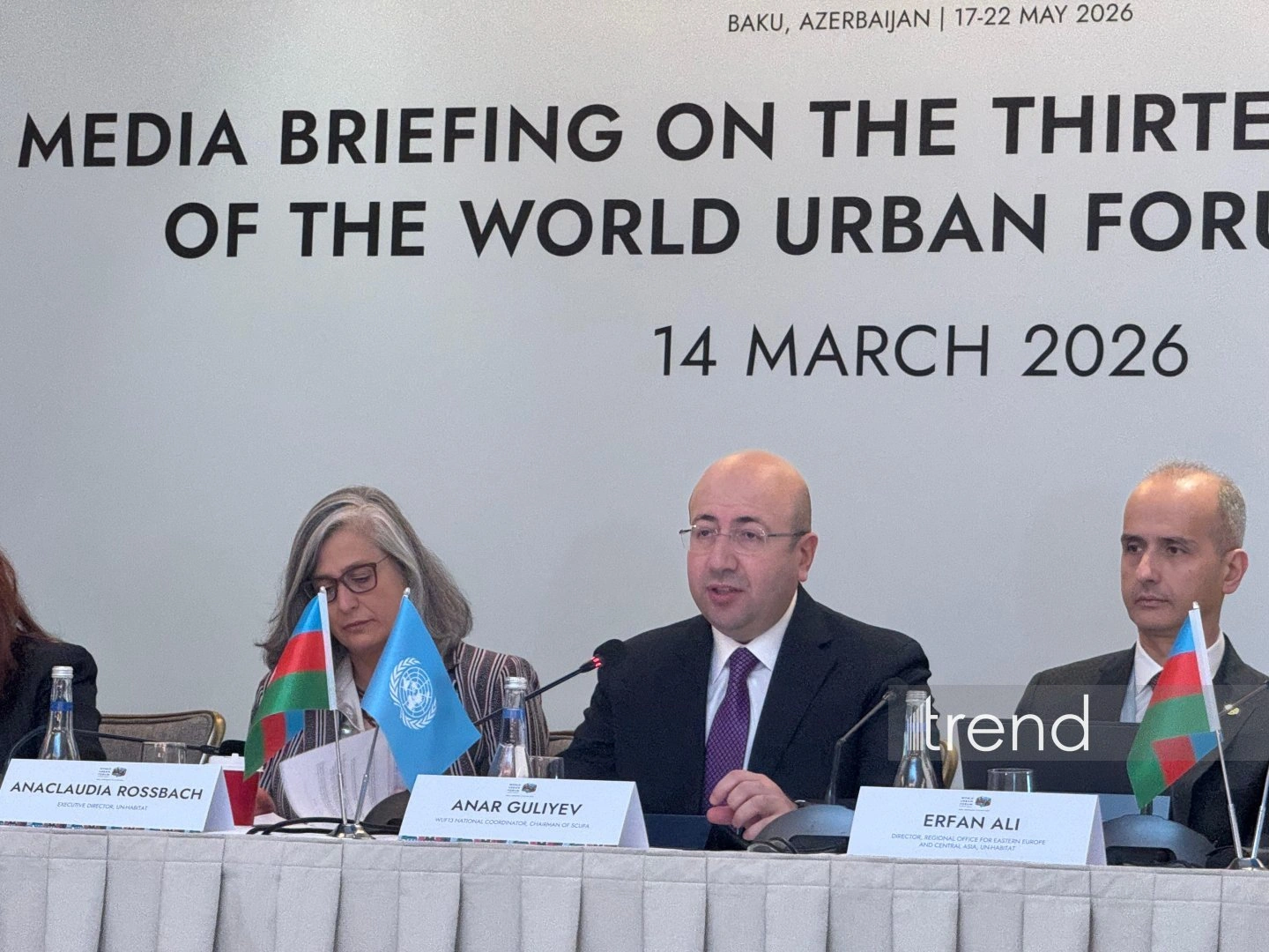 Azerbaijan ready to welcome global leaders for WUF13, official says