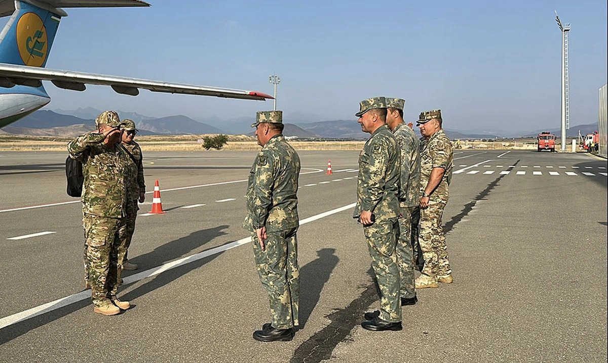 Uzbek delegation arrives in Azerbaijan for “Power of Unity – 2026” drill (PHOTO/VIDEO)