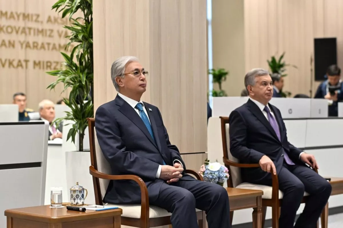 Kazakhstan, Uzbekistan leaders tour Situational Centre in Bukhara