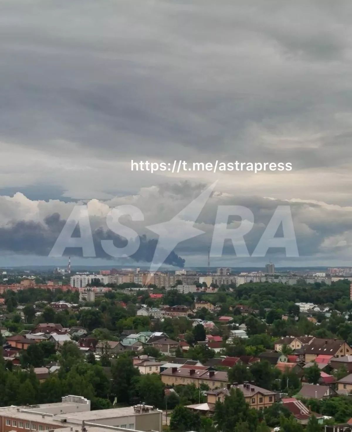 ASTRA: Drone strike ignites major oil depot in Russia's Tver region PHOTO / VIDEO