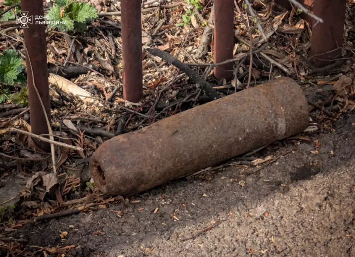 World War II shell found and destroyed in Ukraine's Lviv