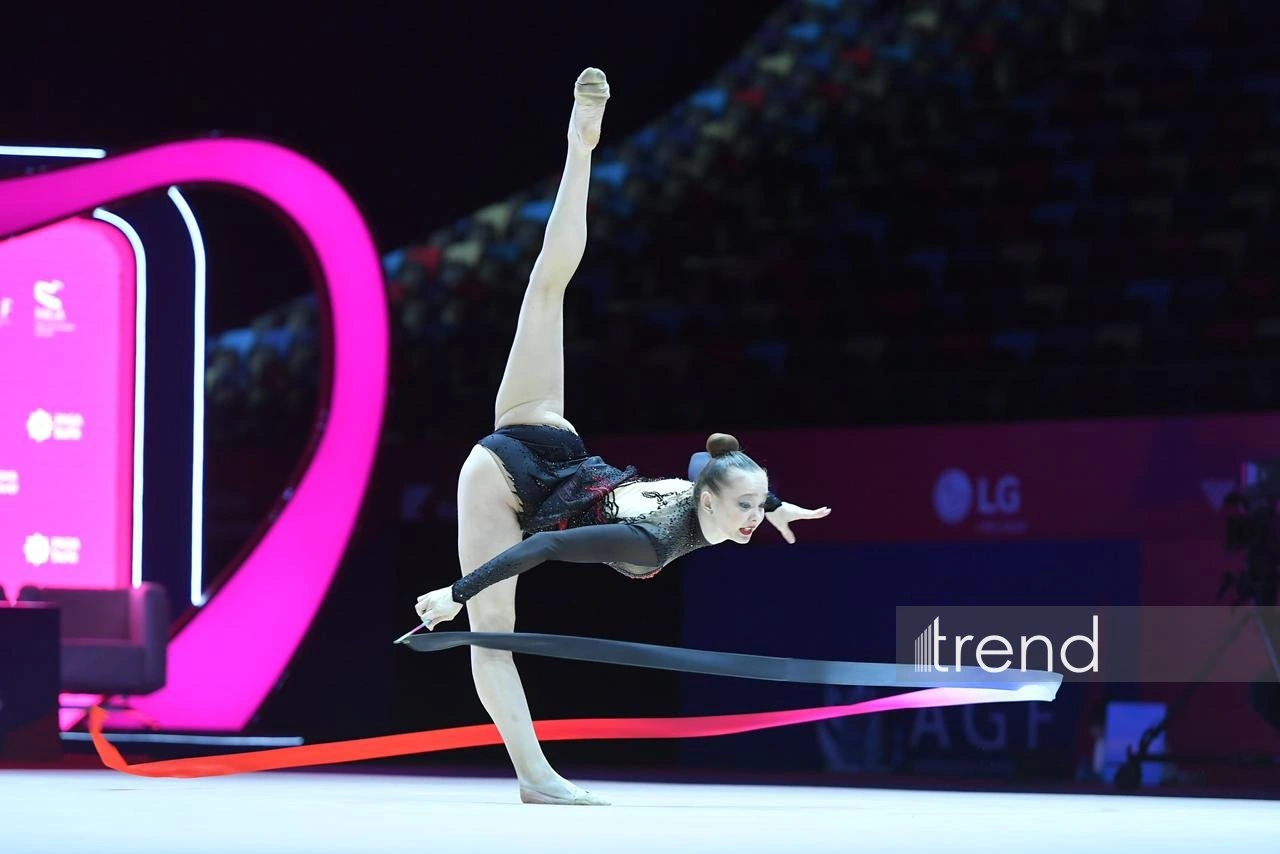 Third day of European Rhythmic Gymnastics Cup in Baku concludes (PHOTO)