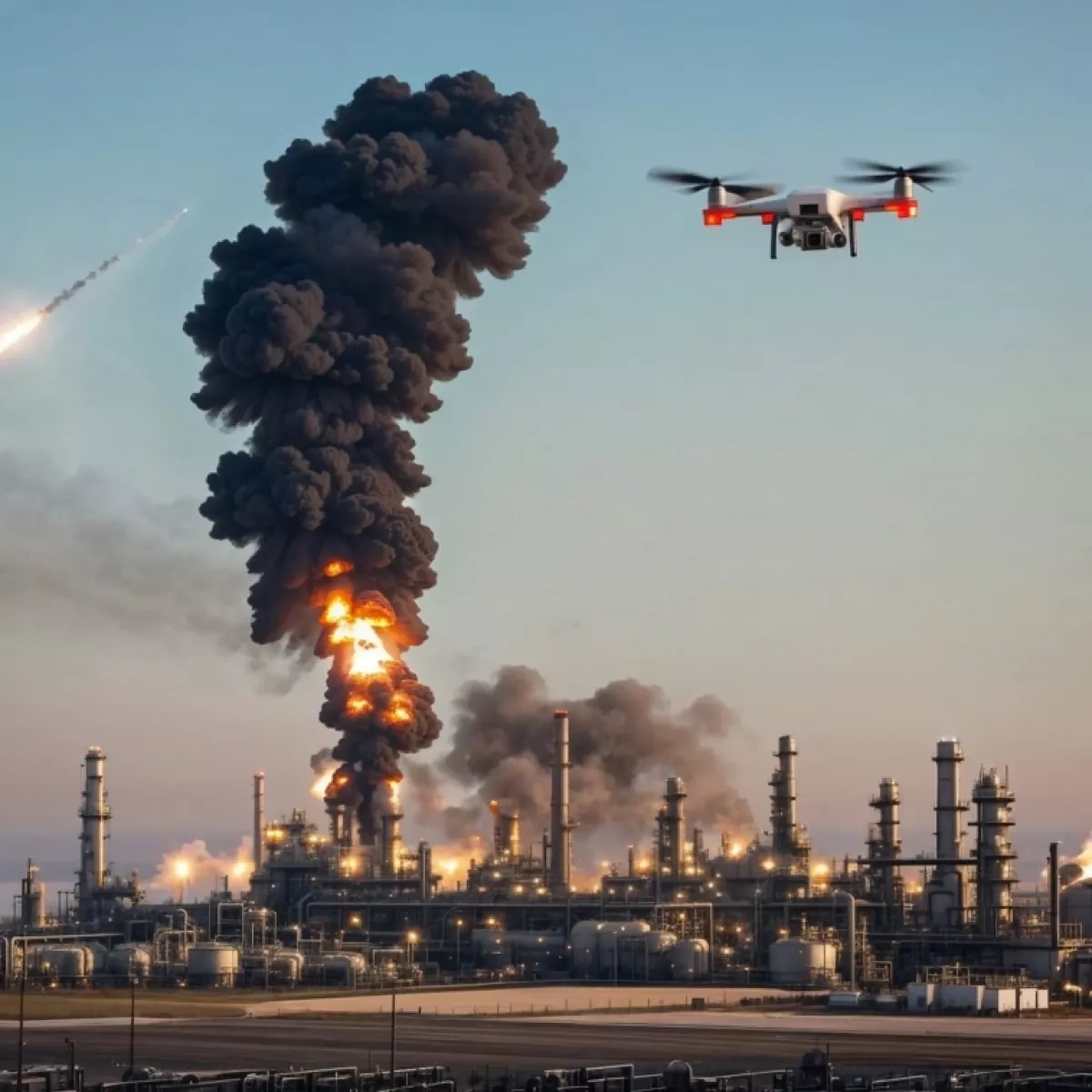 Drone attack shuts down UAE's largest gas field