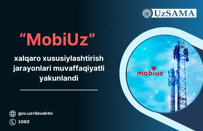 Uzbekistan privatizes MobiUz in $351mln deal with global investors