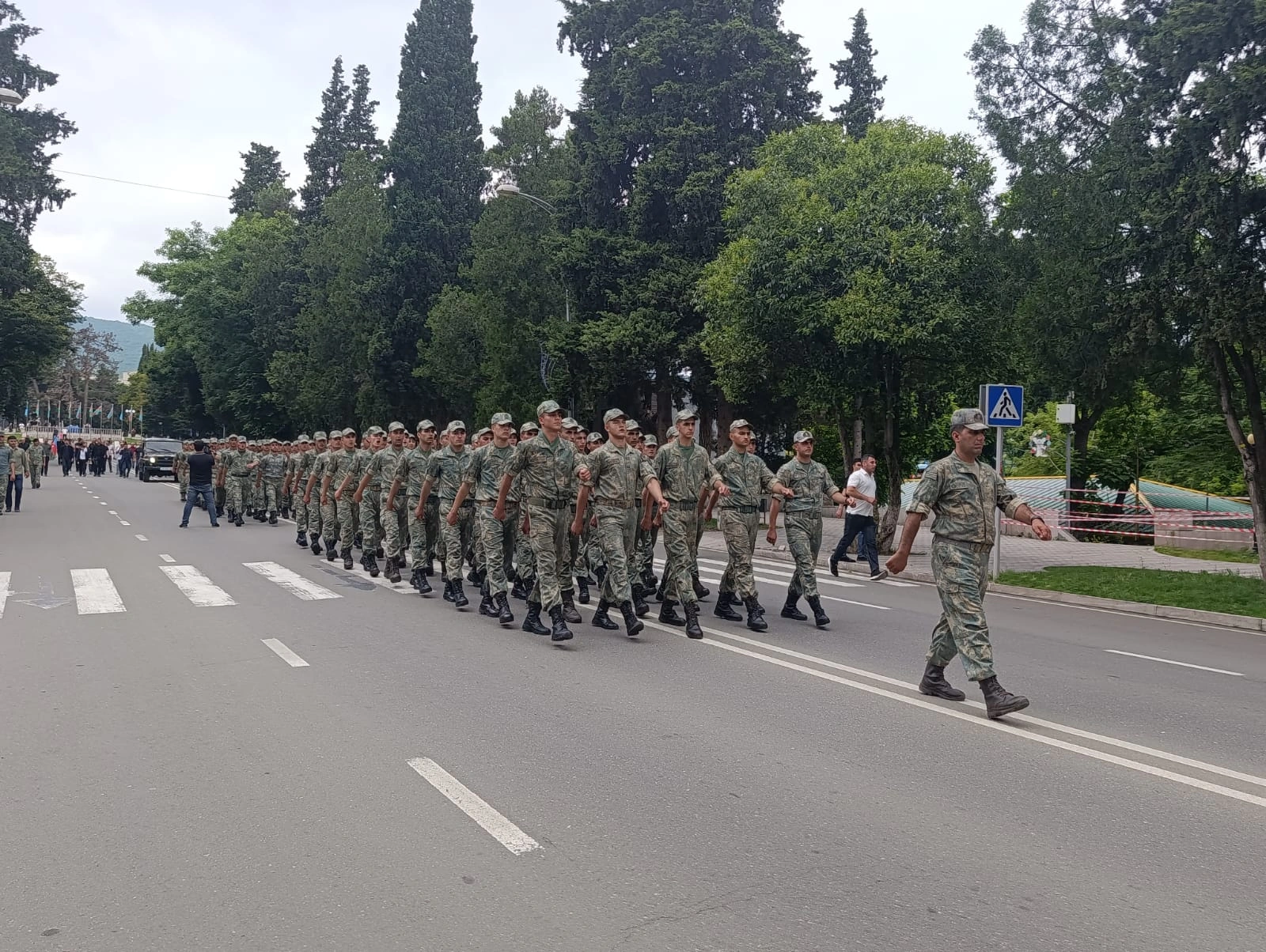 Azerbaijan's Khankendi commemorates Armed Forces Day with military march (PHOTO/VIDEO)