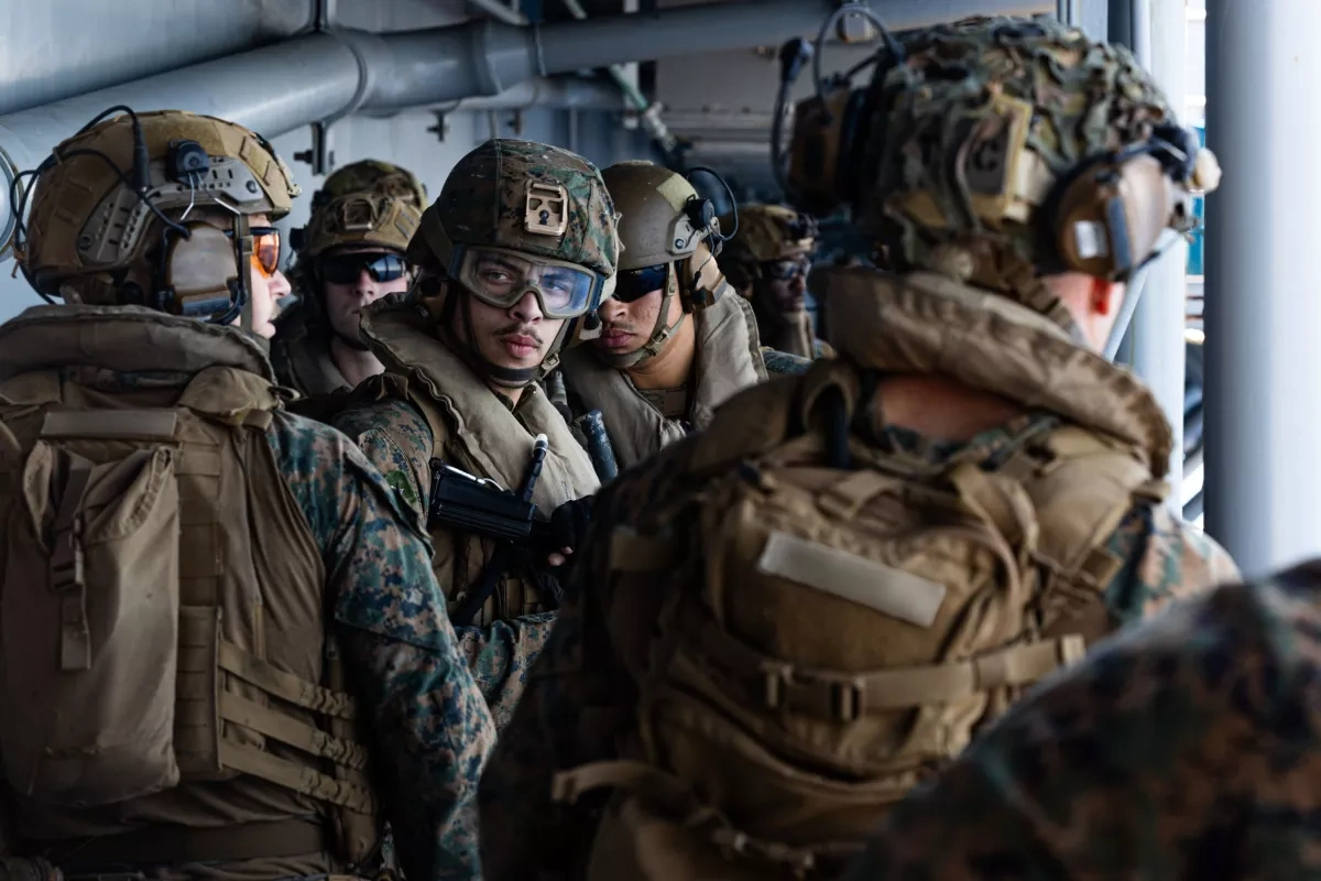 CENTCOM: 3,500 US troops arrive in Middle East aboard USS Tripoli