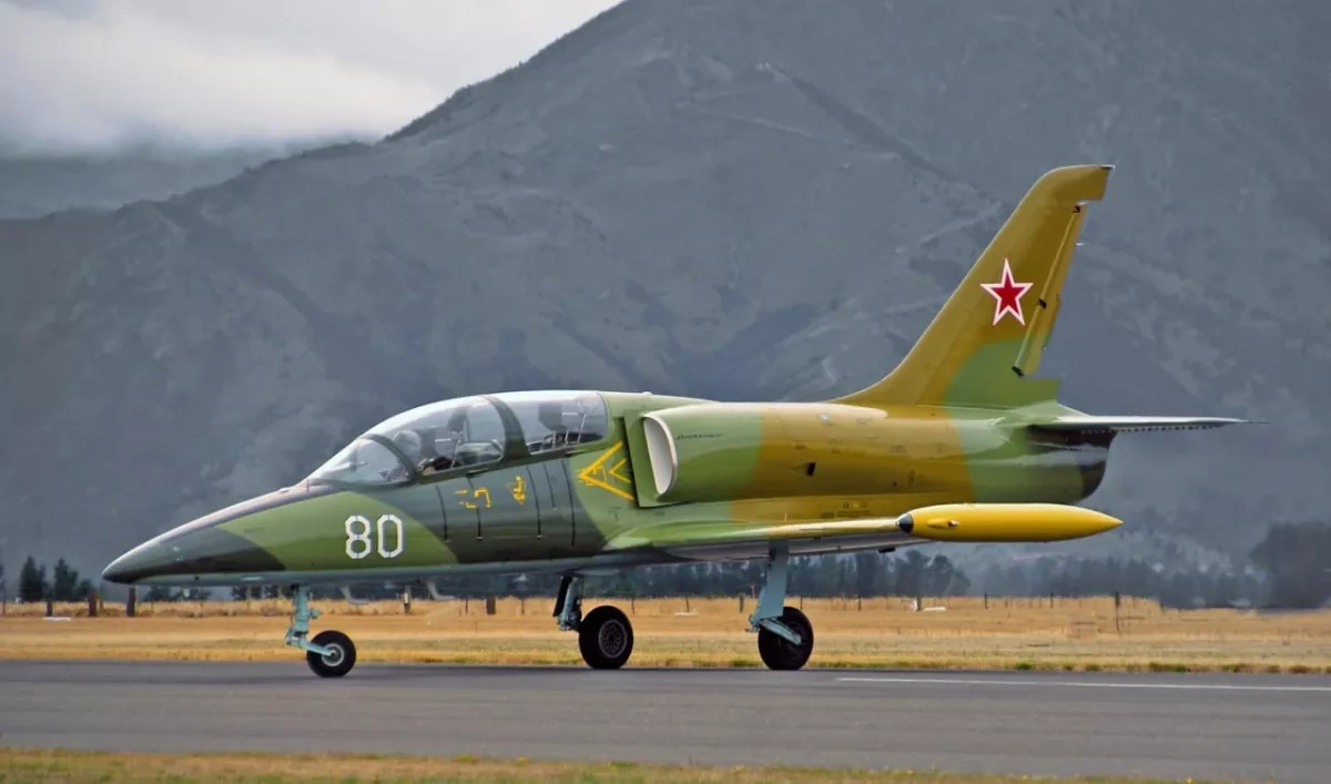 Russian military training aircraft crashes during scheduled flight