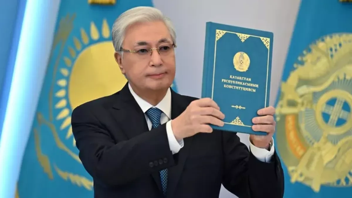Kazakhstan's president marks entry into force of new constitution, hails “new era”