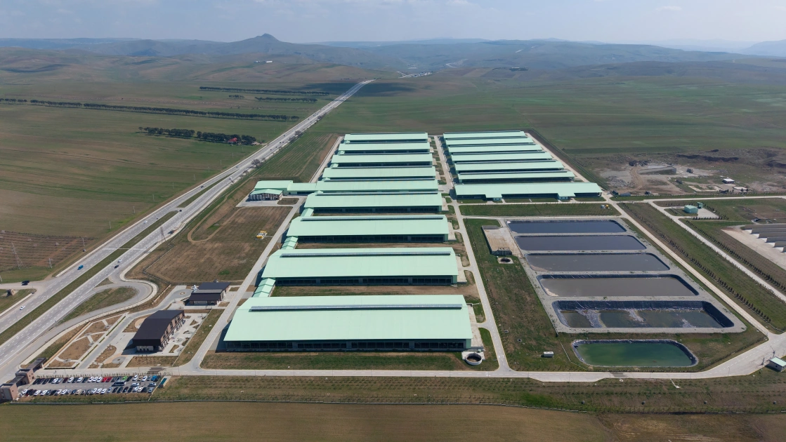 President Ilham Aliyev attends opening of Shirvan Agro livestock complex in Shamakhi (PHOTO)