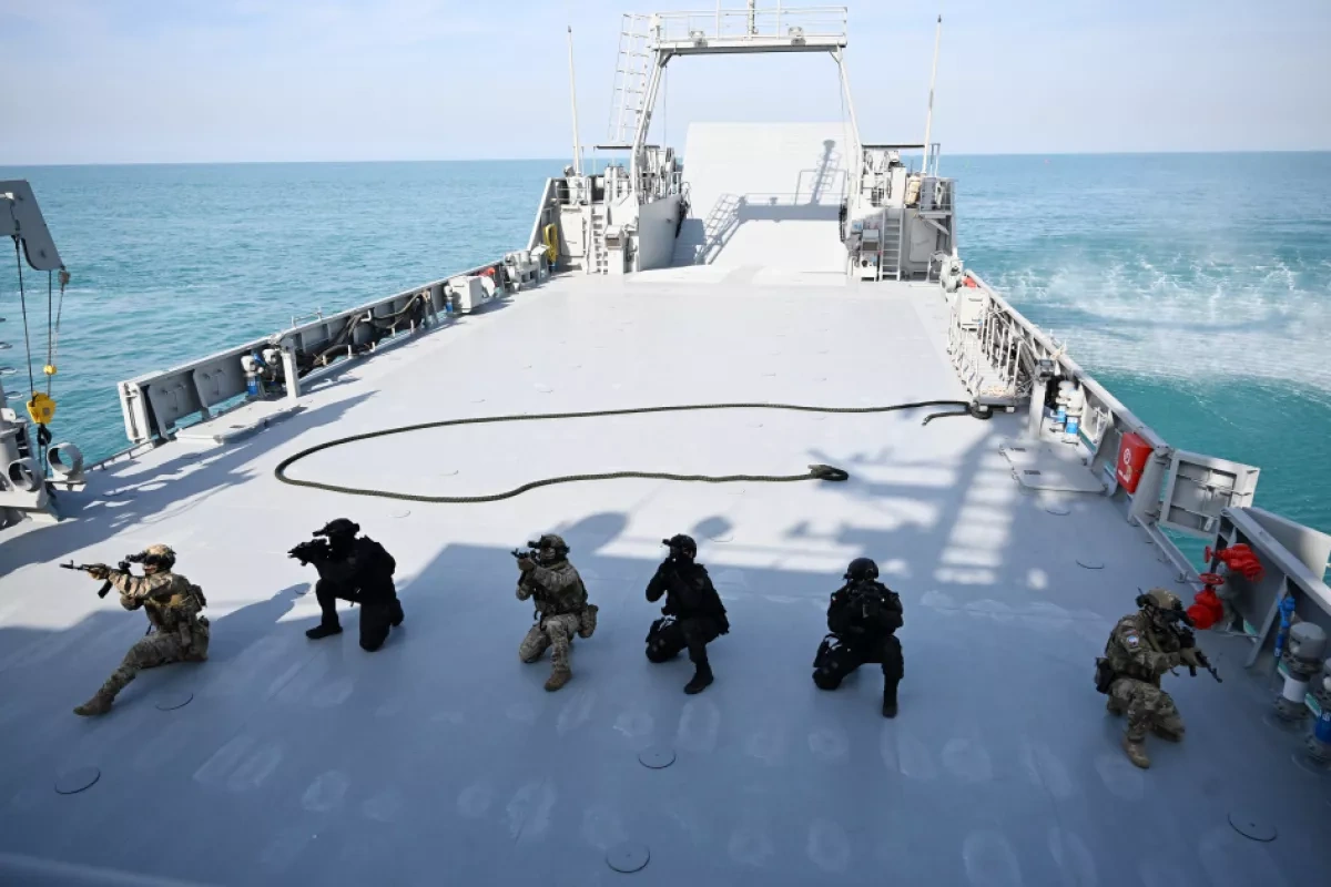 Azerbaijani, UAE presidents observe joint military drills in Abu Dhabi PHOTO