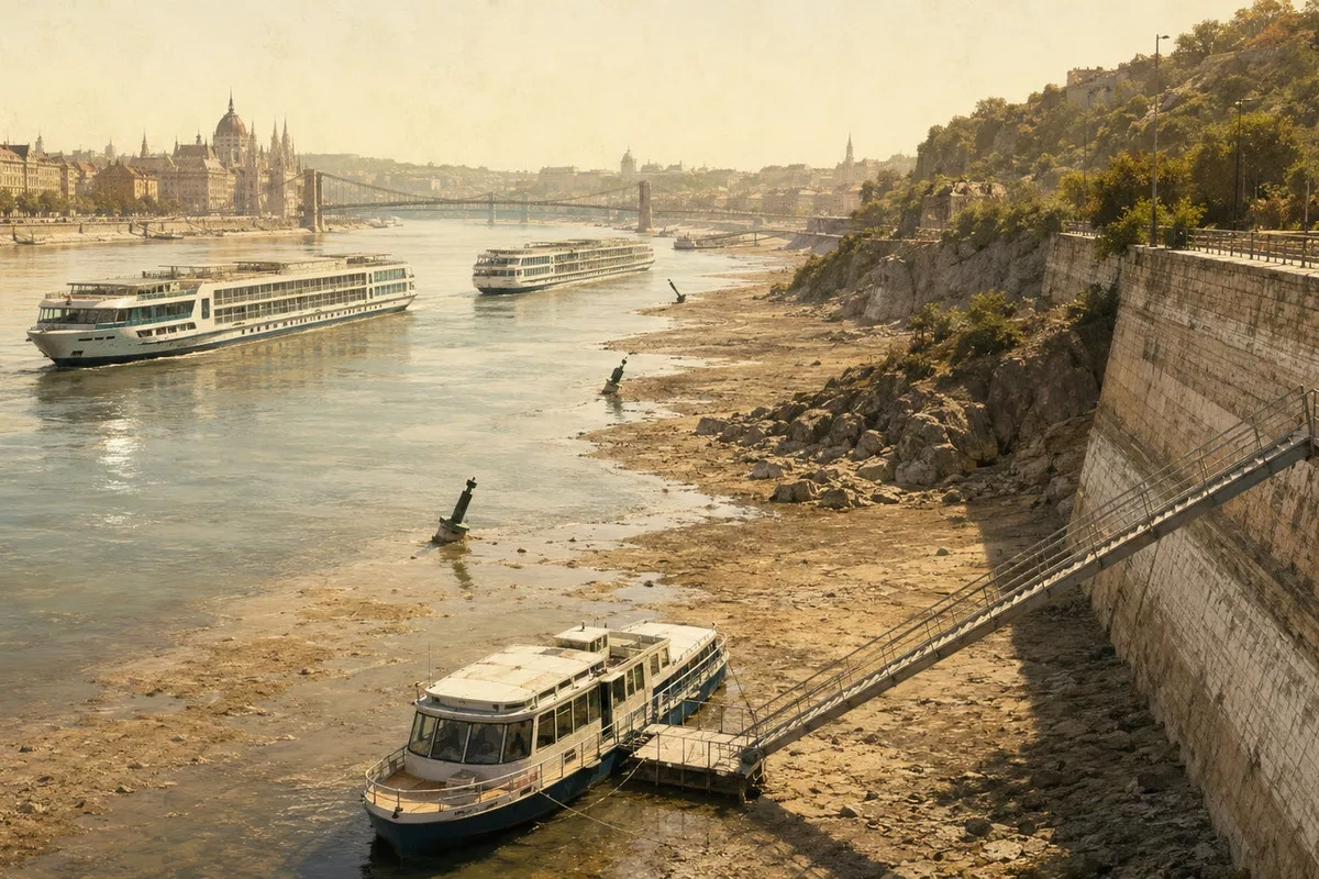 Europe faces power crunch as Rhine and Danube reach critical lows