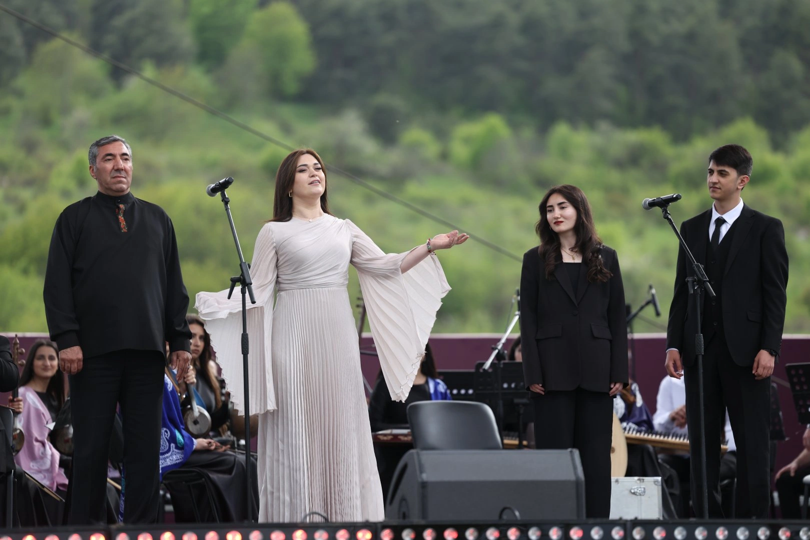 Shusha hosts concert of Garabagh University students as part of International Kharibulbul Festival (PHOTO)