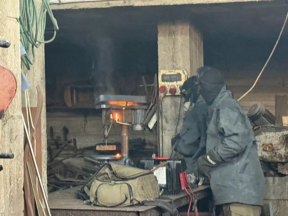 Israeli forces say they dismantled 30 weapons-making machines near Nablus PHOTO