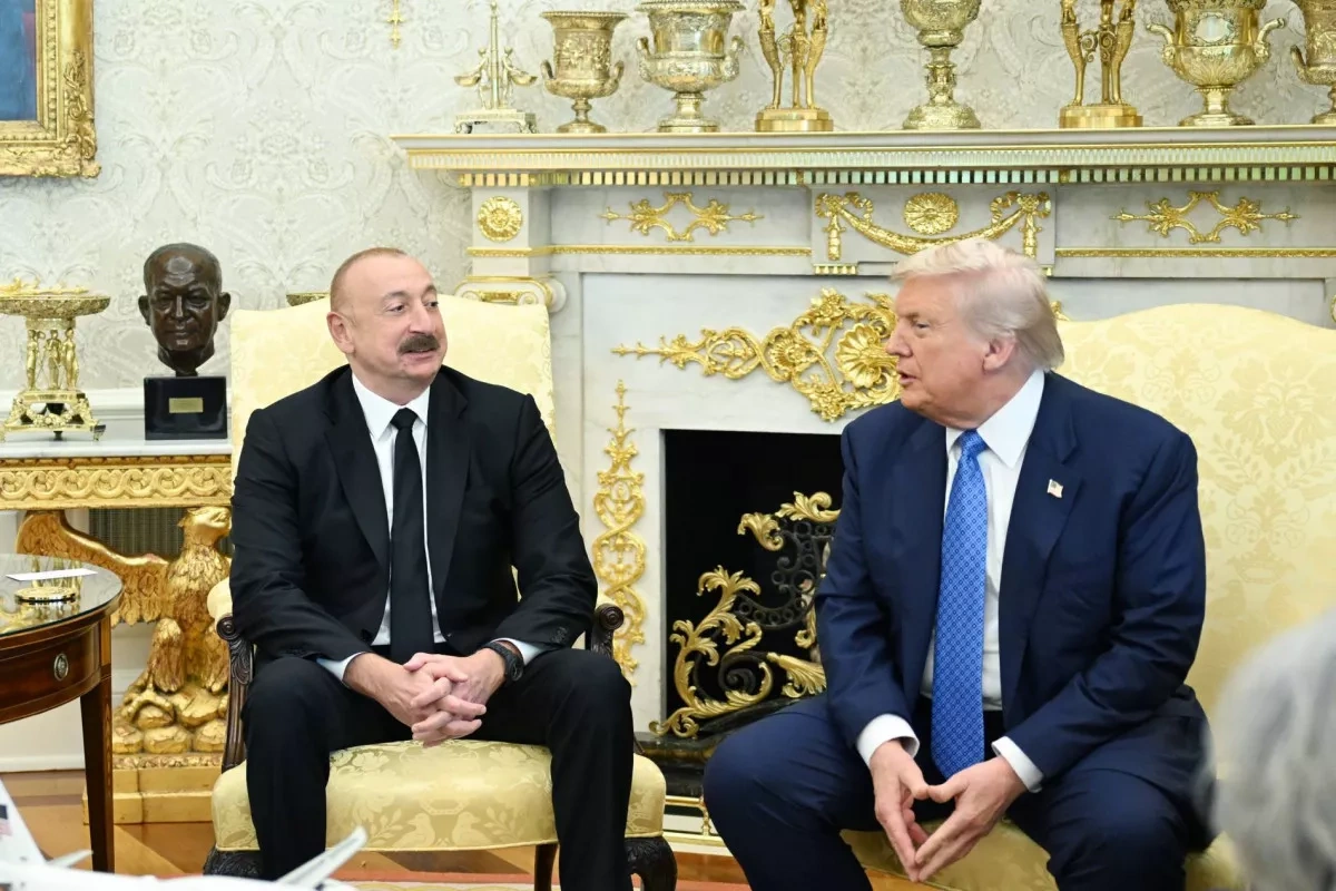 President Aliyev thanks Trump for commemorative Section 907 waiver memorandum