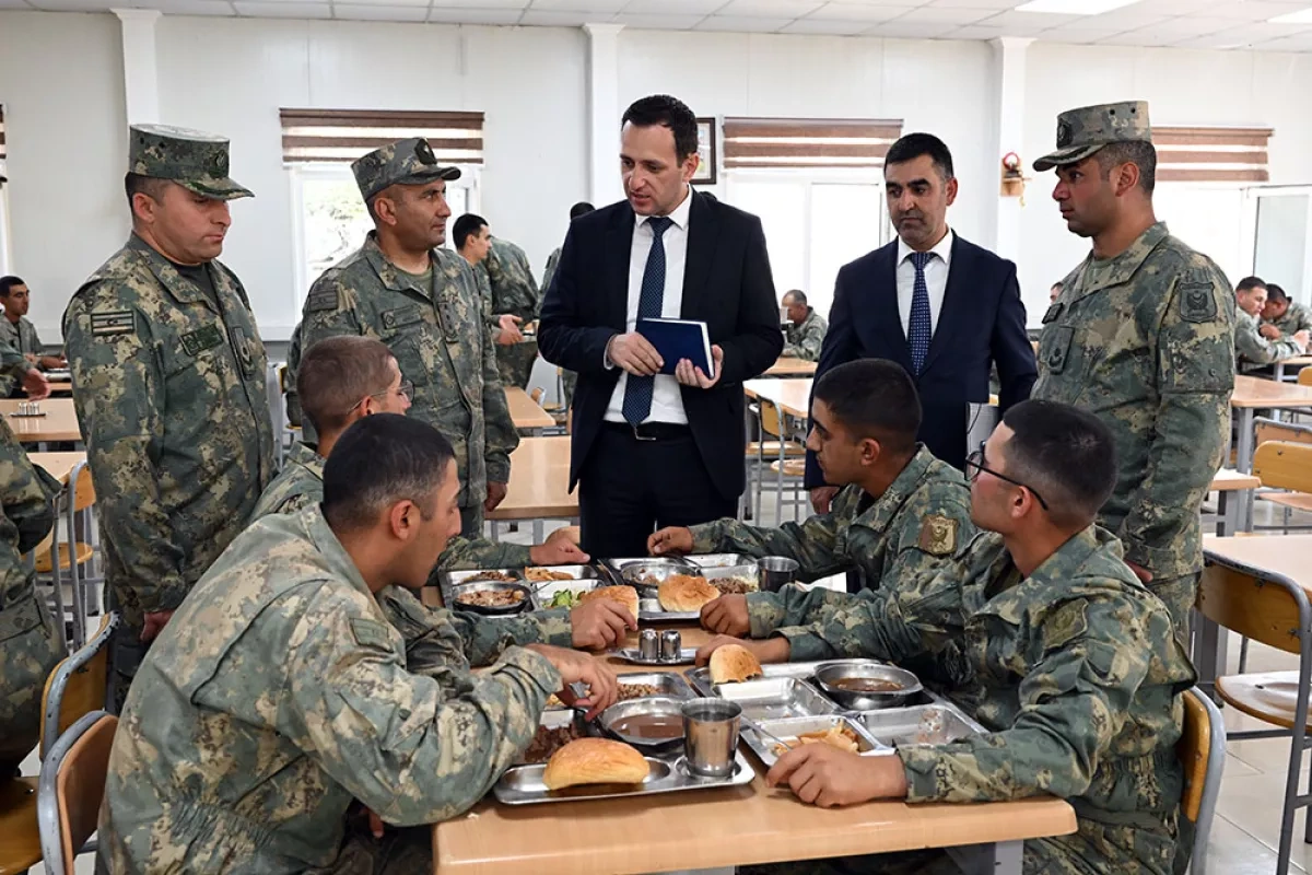 Ombudsman's Office representatives visit Azerbaijani military unit PHOTO
