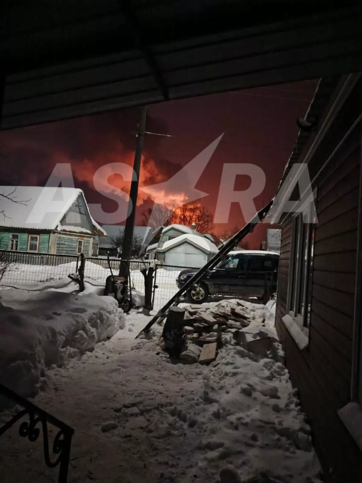 Media: Oil depot in Russia ablaze after Ukrainian drone strike PHOTO / VIDEO
