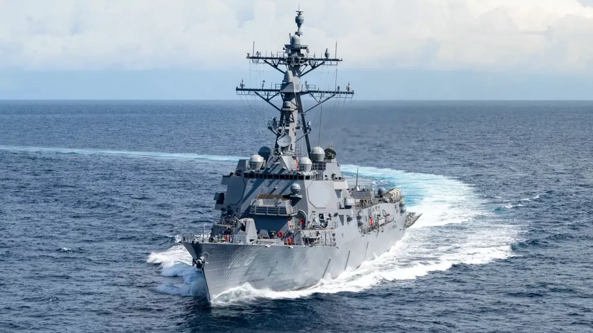 US Navy takes delivery of advanced warship USS Ted Stevens