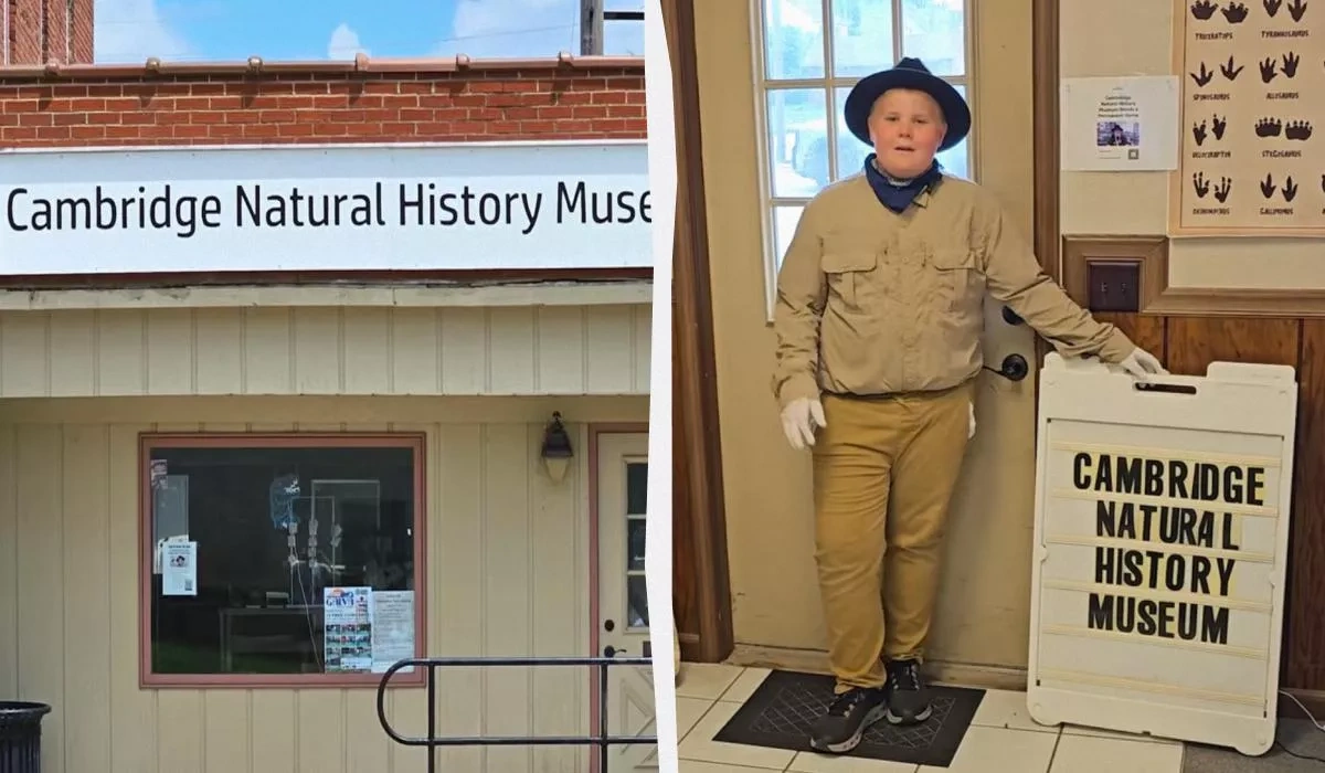 US schoolboy, 9, sets Guinness World Record by opening natural history museum