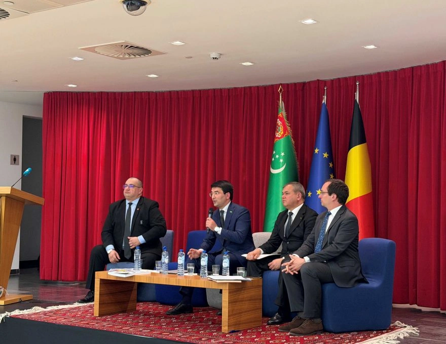 Turkmenistan showcases its transit and logistics potential in Brussels
