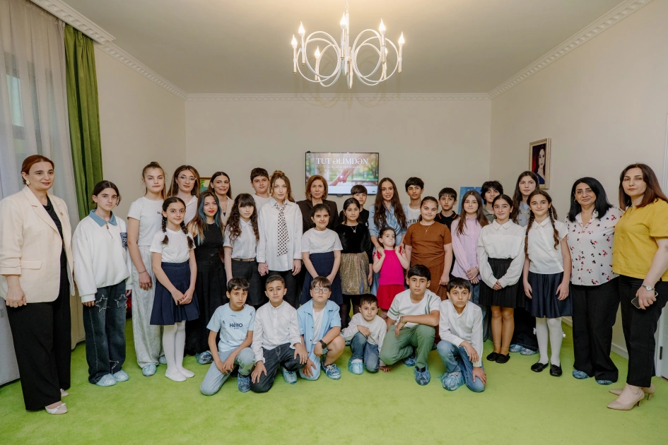 Leyla Aliyeva and Alena Aliyeva visit Social Rehabilitation Center (PHOTO)